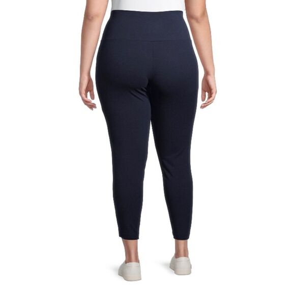 Women's Plus Size High Waist Soft Comfy Leggings Size 0X (14W) - Picture 6 of 8